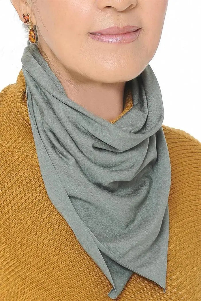 Spun Bamboo Multifunctional Bandana - Natural, Silky Soft, Ultra Comfortable Spun Bamboo