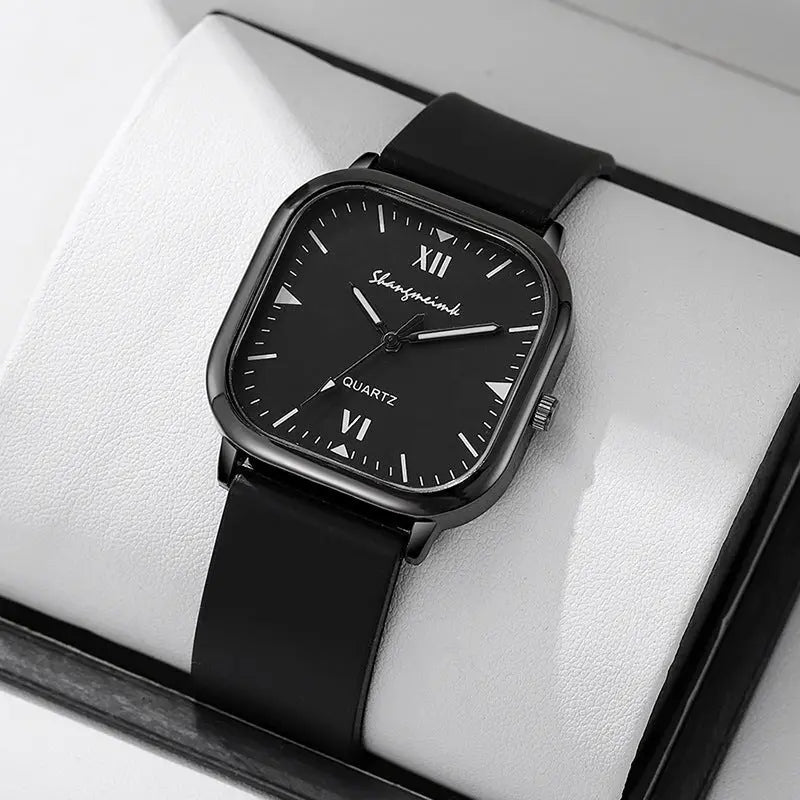 Square Unisex Quartz Watch - Blade & Thread