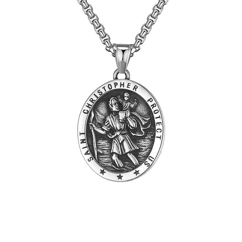 st christopher necklace nowadaysfashion