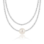 Stackable Shell Pearl Necklace nowadaysfashion
