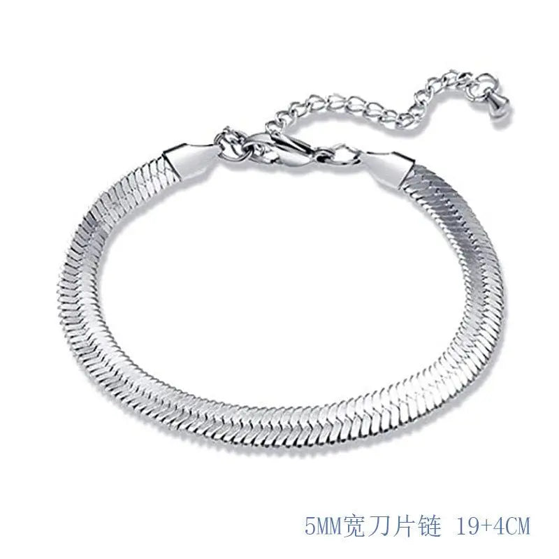 Stainless steel bracelet - Blade & Thread