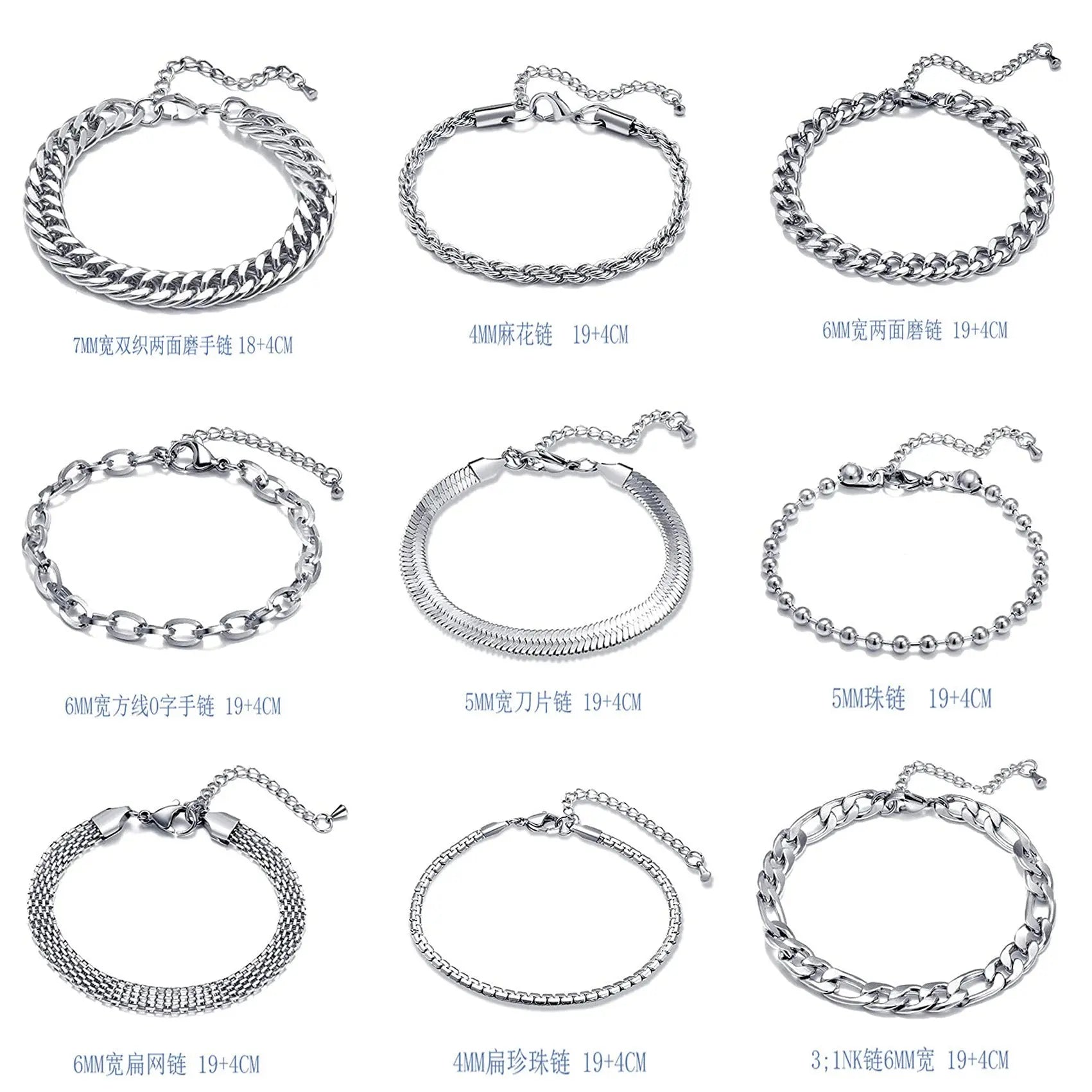 Stainless steel bracelet nowadaysfashion