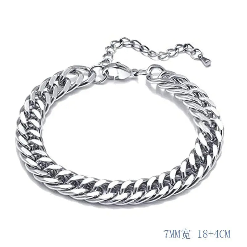 Stainless steel bracelet - Blade & Thread