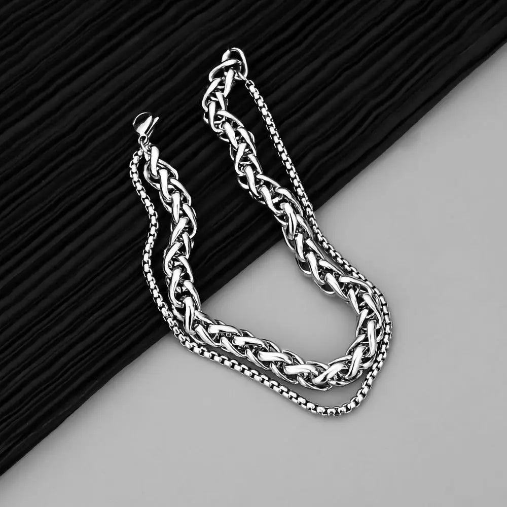 Stainless steel combination bracelet nowadaysfashion