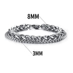 Stainless steel combination bracelet nowadaysfashion