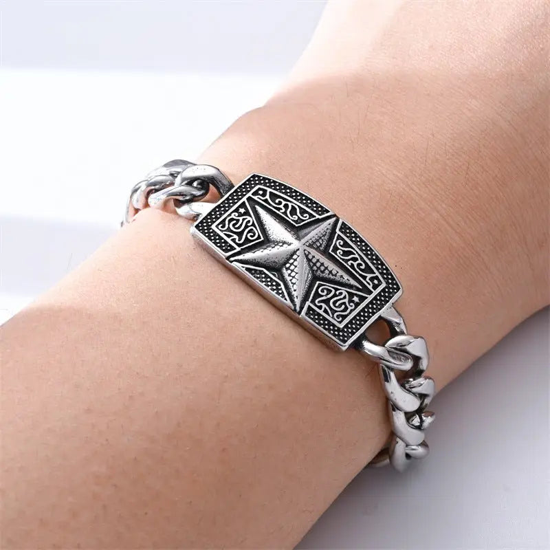 Stainless steel hip-hop thick chain - Blade & Thread