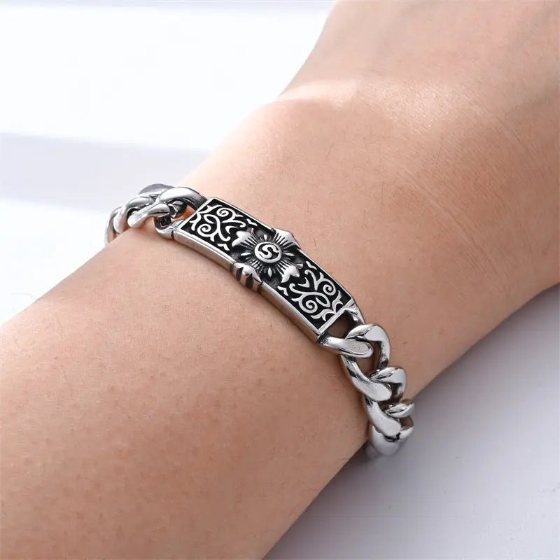 Stainless steel hip-hop thick chain - Blade & Thread