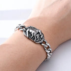 Stainless steel hip-hop thick chain nowadaysfashion