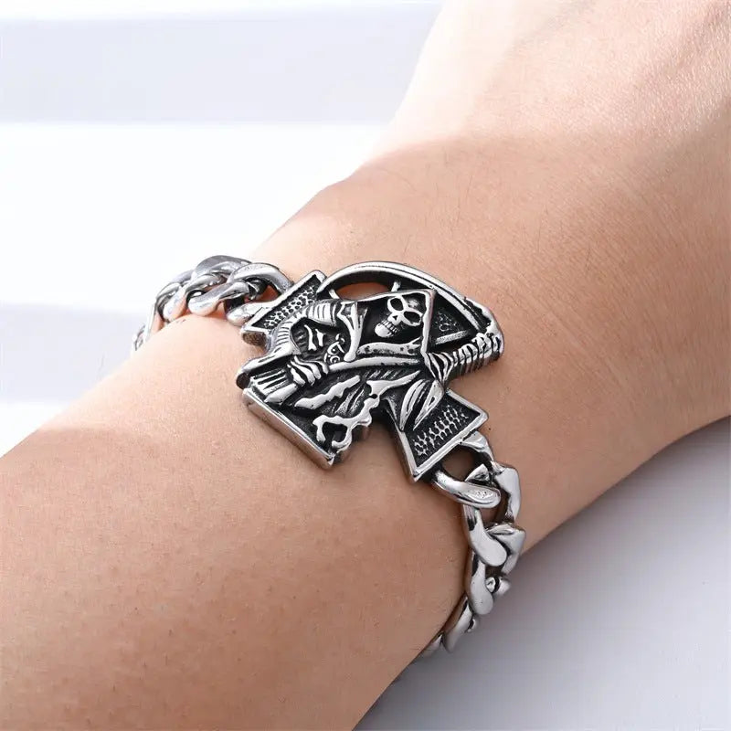 Stainless steel hip-hop thick chain nowadaysfashion