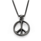 Stainless steel peace sign necklace nowadaysfashion