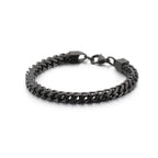Stainless steel round grinding Cuban bracelet nowadaysfashion