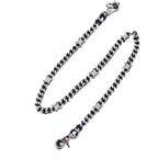Stainless steel thorn titanium steel Cuban chain trouser chain nowadaysfashion