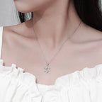 star of david necklace S925 silver pendant nowadaysfashion