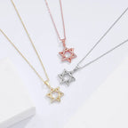 star of david necklace S925 silver pendant nowadaysfashion