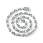 Star zircon tennis chain necklace nowadaysfashion