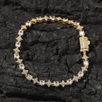Star zircon tennis chain necklace nowadaysfashion