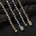 Star zircon tennis chain necklace nowadaysfashion