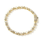 Star zircon tennis chain necklace nowadaysfashion