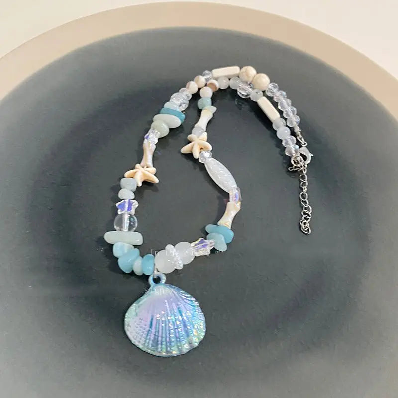 starfish necklace dopamine necklace - Blade & Thread