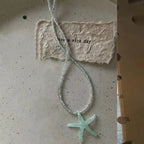starfish necklace fresh dopamine color necklace nowadaysfashion