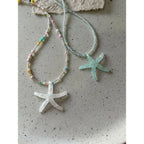starfish necklace fresh dopamine color necklace nowadaysfashion