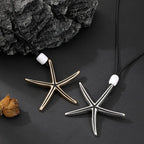 starfish necklace geometric long necklace nowadaysfashion