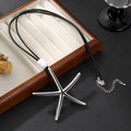 starfish necklace geometric long necklace nowadaysfashion