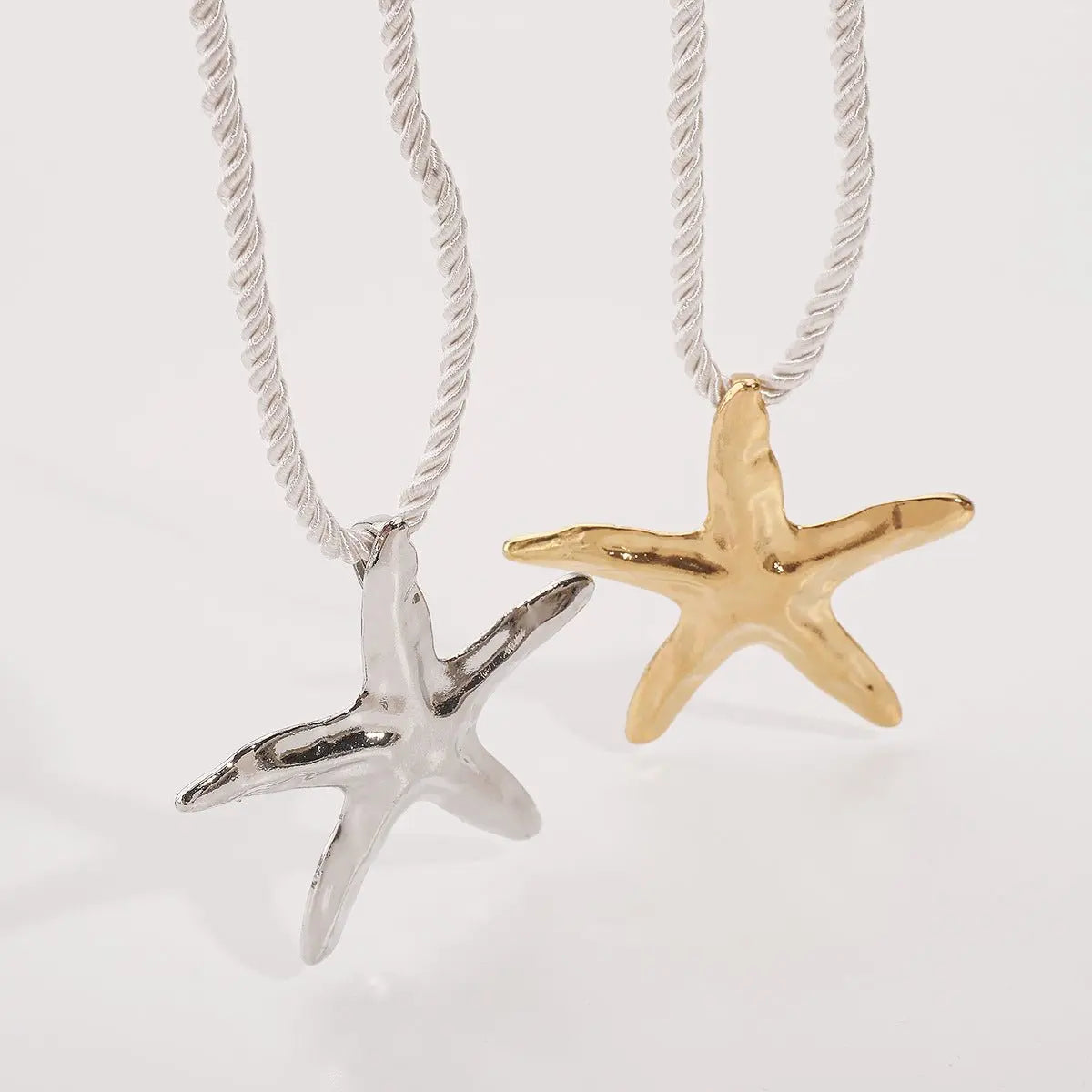 starfish necklace irregular alloy necklace - Blade & Thread