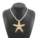 starfish necklace irregular alloy necklace nowadaysfashion