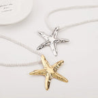 starfish necklace irregular alloy necklace nowadaysfashion