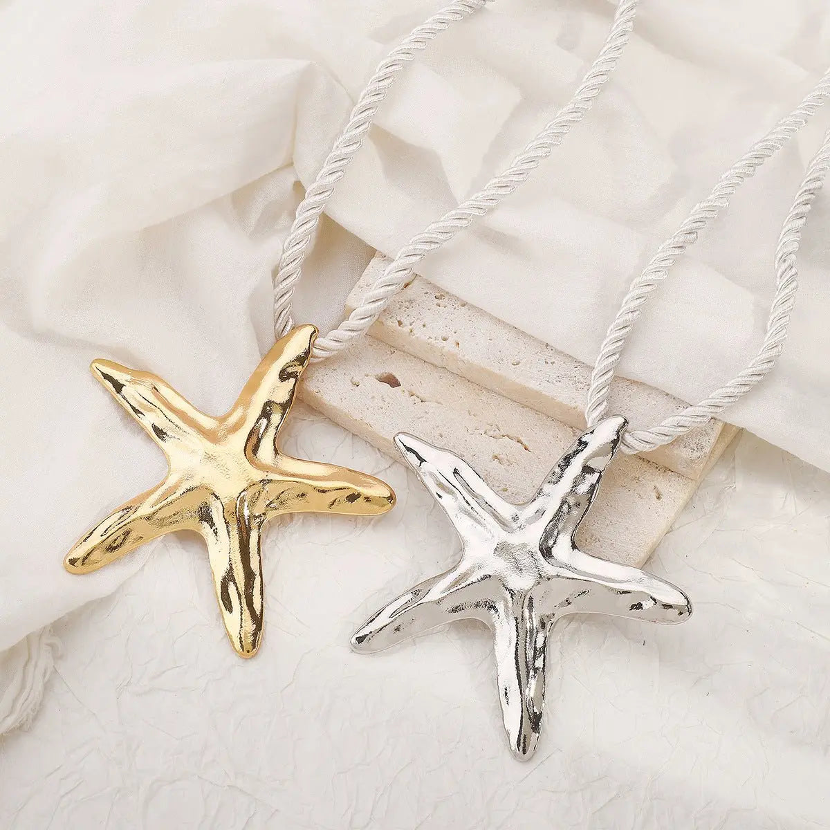 starfish necklace irregular alloy necklace nowadaysfashion