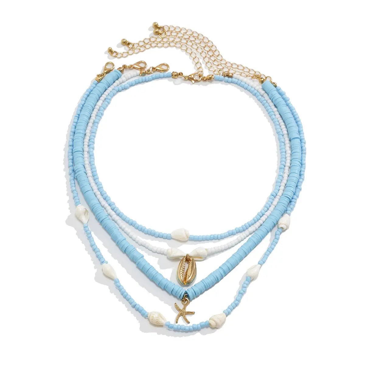starfish necklace pearl shell necklace nowadaysfashion