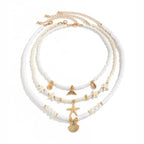 starfish necklace shell rice bead gravel necklace nowadaysfashion