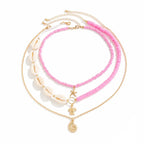 starfish necklace shell rice bead gravel necklace nowadaysfashion