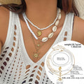 starfish necklace shell rice bead gravel necklace nowadaysfashion