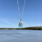 starfish necklace stone chalcedony pearl necklace nowadaysfashion