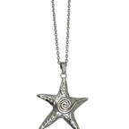 starfish spiral retro necklace nowadaysfashion