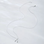 Sterling Silver Wishbone Necklace nowadaysfashion