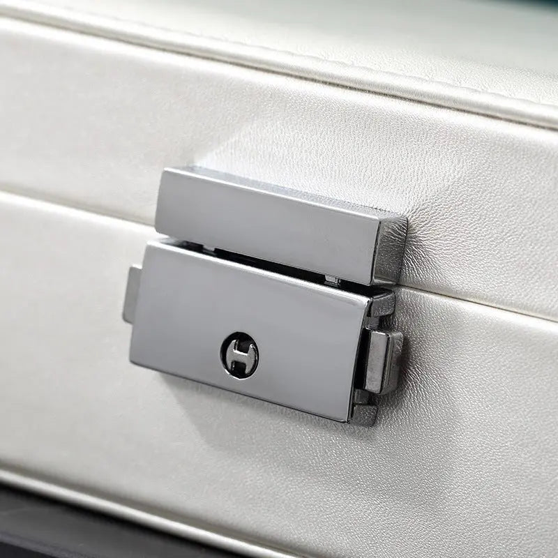Storage rectangular lock jewelry storage box - Blade & Thread