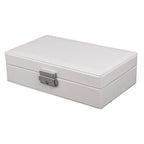 Storage rectangular lock jewelry storage box nowadaysfashion