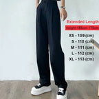 Straight Female Trousers Casual High Waist Women Long Pants nowadaysfashion