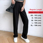 Straight Female Trousers Casual High Waist Women Long Pants nowadaysfashion