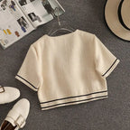 Streetwear Two Piece Set Women Crop Top Shirt Blouse + Wide Leg Pant Suits Vintage Pants Sets nowadaysfashion