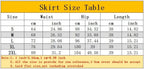 Striped Pleated Elastic Waist Female Sweet Mini Dance Plaid Skirt Y2k nowadaysfashion