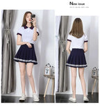 Striped Pleated Elastic Waist Female Sweet Mini Dance Plaid Skirt Y2k nowadaysfashion