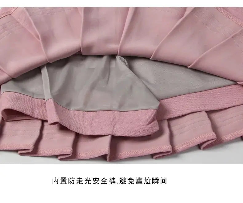 Striped Pleated Elastic Waist Female Sweet Mini Dance Plaid Skirt Y2k - Blade & Thread