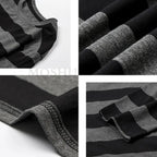 Striped Shirt Blouse Harajuku Couple Tops Woman T-Shirt Spring Long Sleeve Gothic Shirts nowadaysfashion