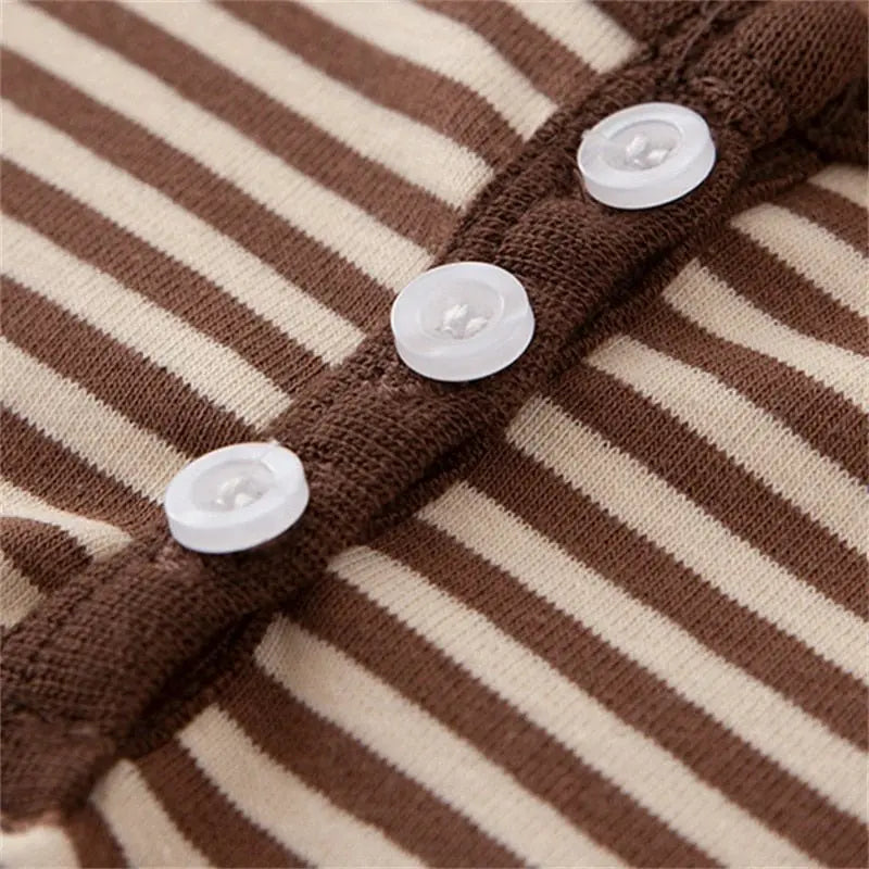 Striped Soft Cotton T-shirt 2022 Summer Fashion Slim O Neck Streetwear Tees Women Chic Tops - Blade & Thread