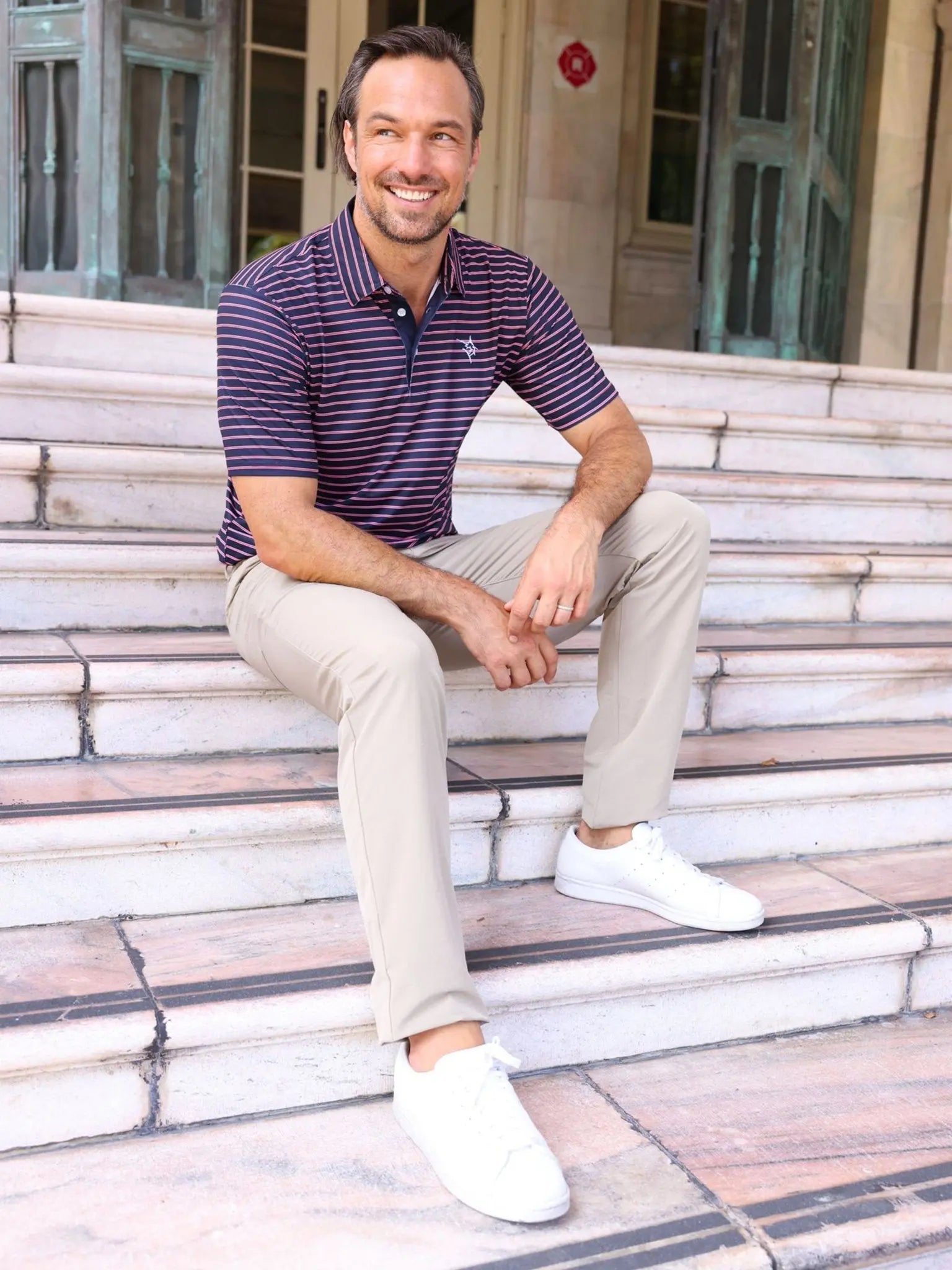 Striper Polo - Blade & Thread