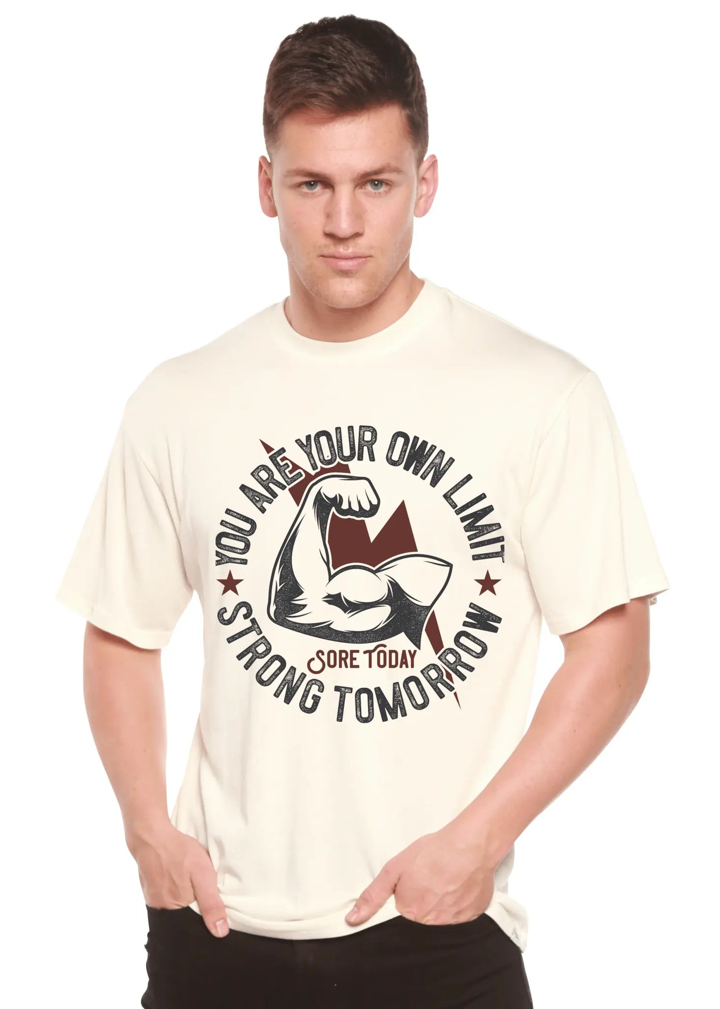 Strong Tomorrow Men's Bamboo Viscose/Organic Cotton Short Sleeve Graphic T-Shirt - Blade & Thread